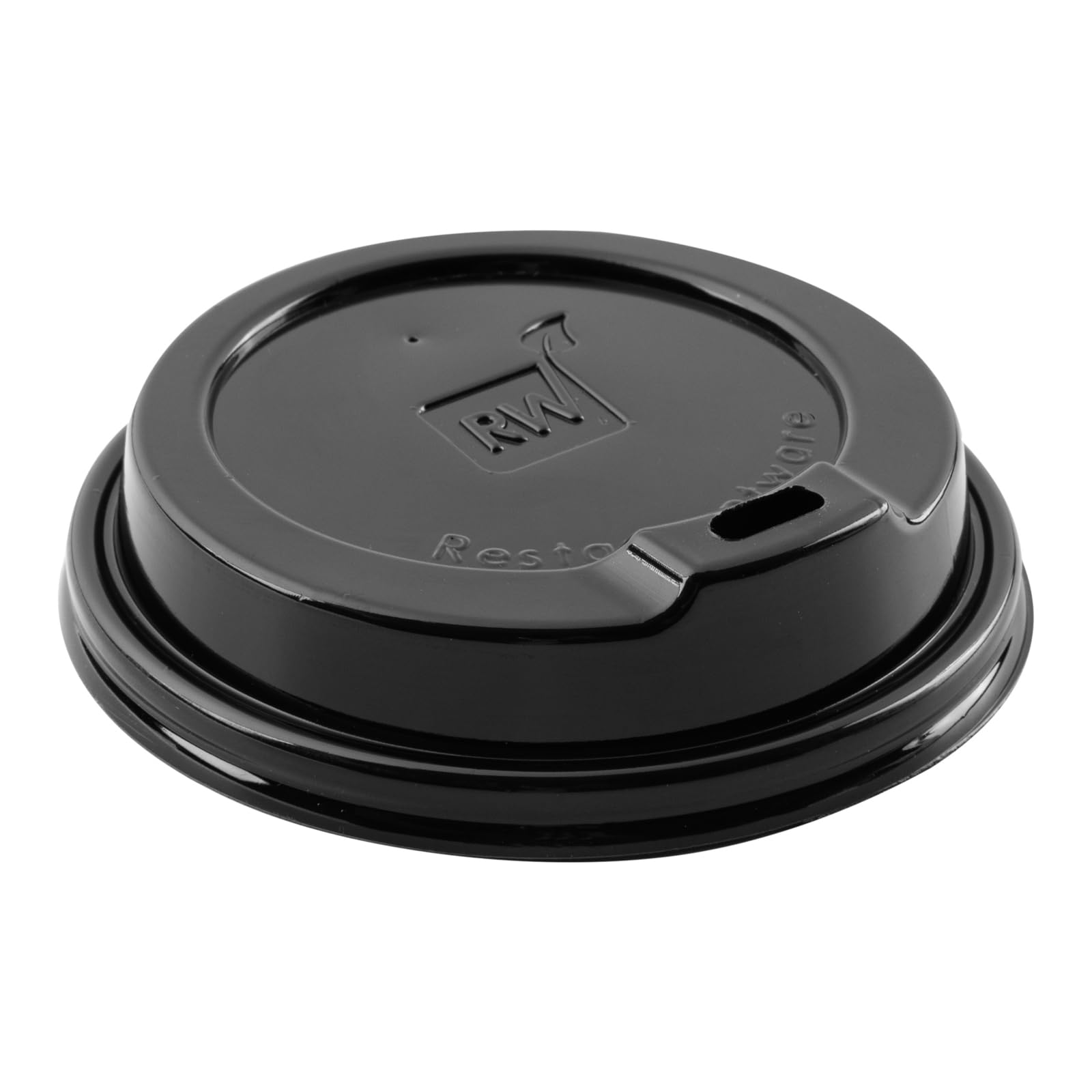 Black 500-Count Disposable Lids for Coffee and Tea Cups - Suitable for Various Sizes