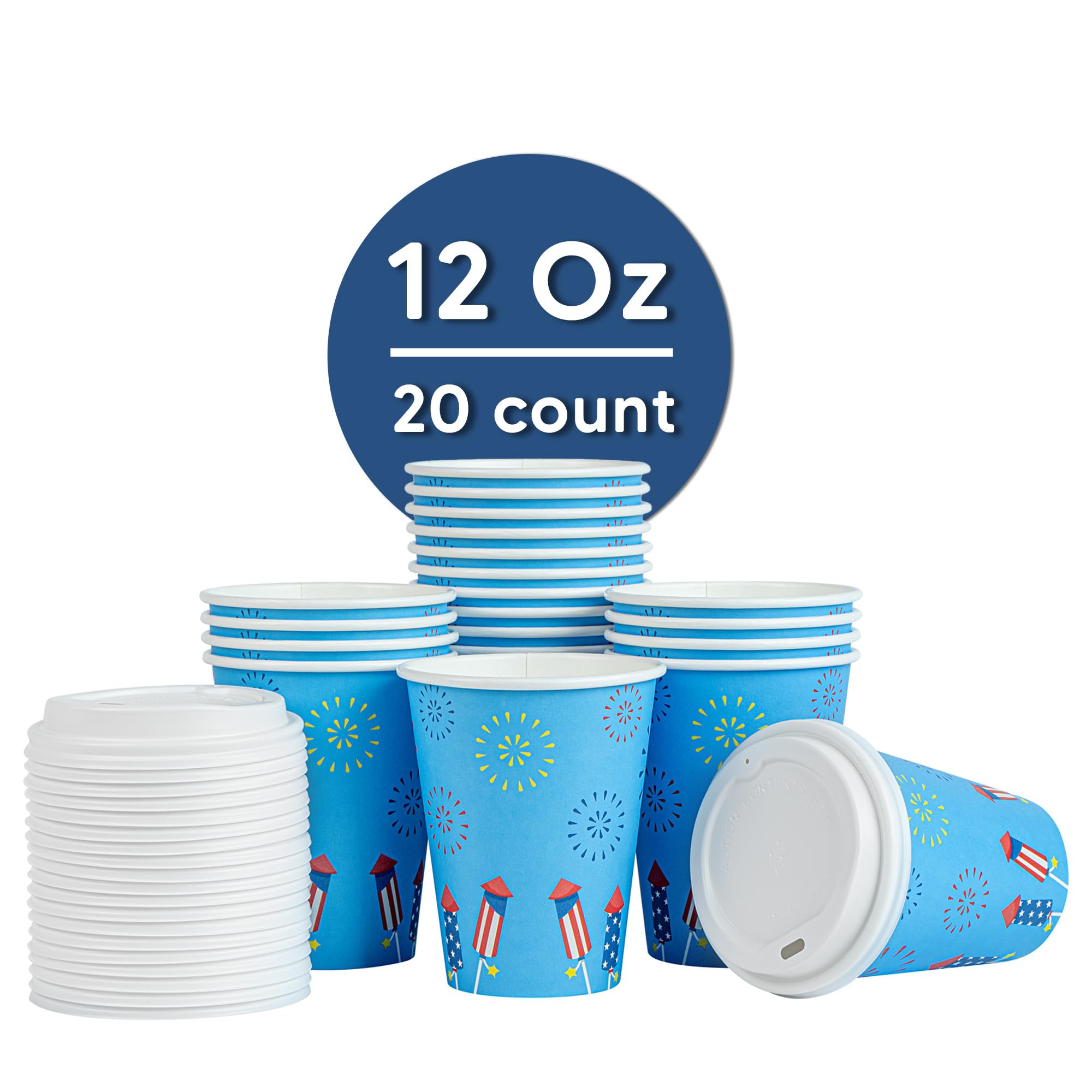 Restaurantware 12 Ounce Disposable Coffee Cups