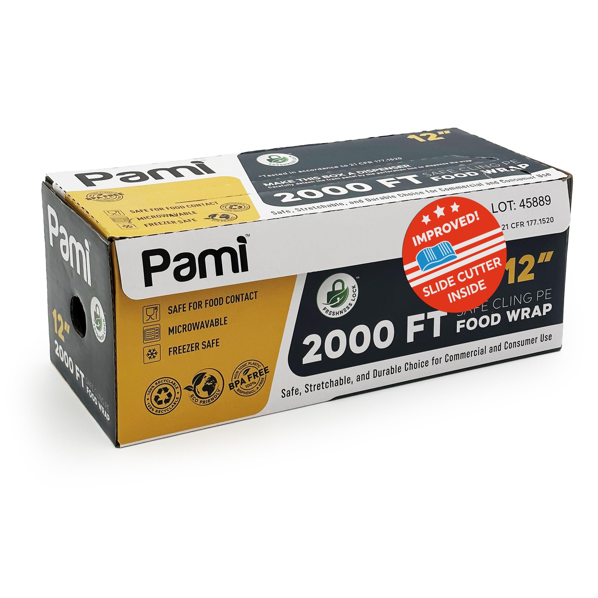 Food Safe Cling Wrap for Home and Commercial Use